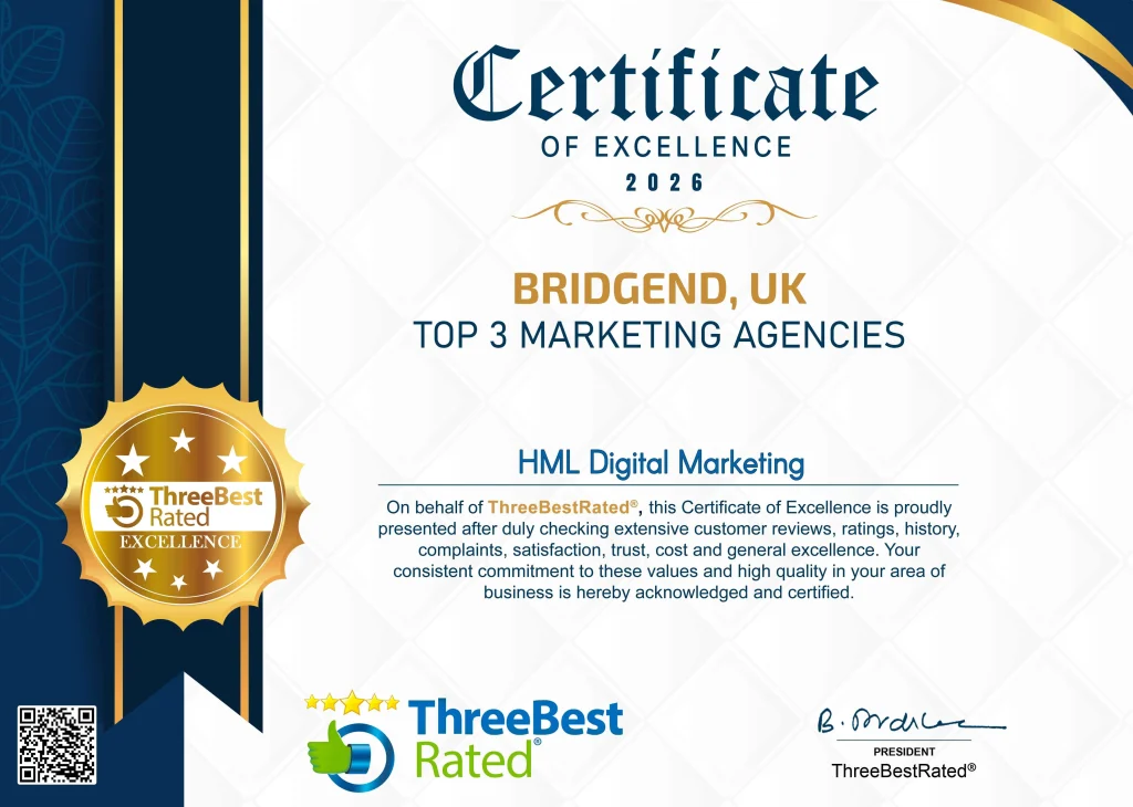 HML digital marketing Bridgend